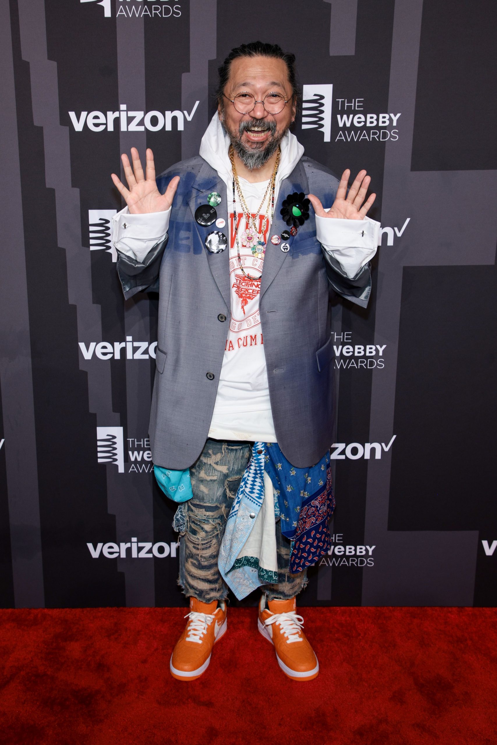 Event Runway Design for Webby Awards with Special Achievement Winner Japanese Artist Takashi Murakami 