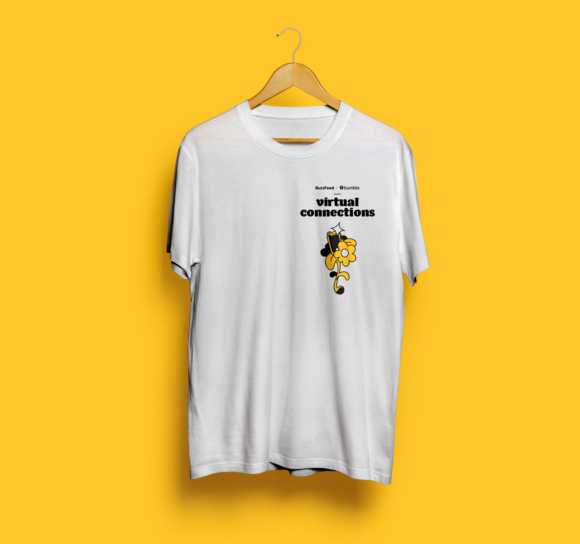 Art Direction And T-Shirt Design for Bumble Dating