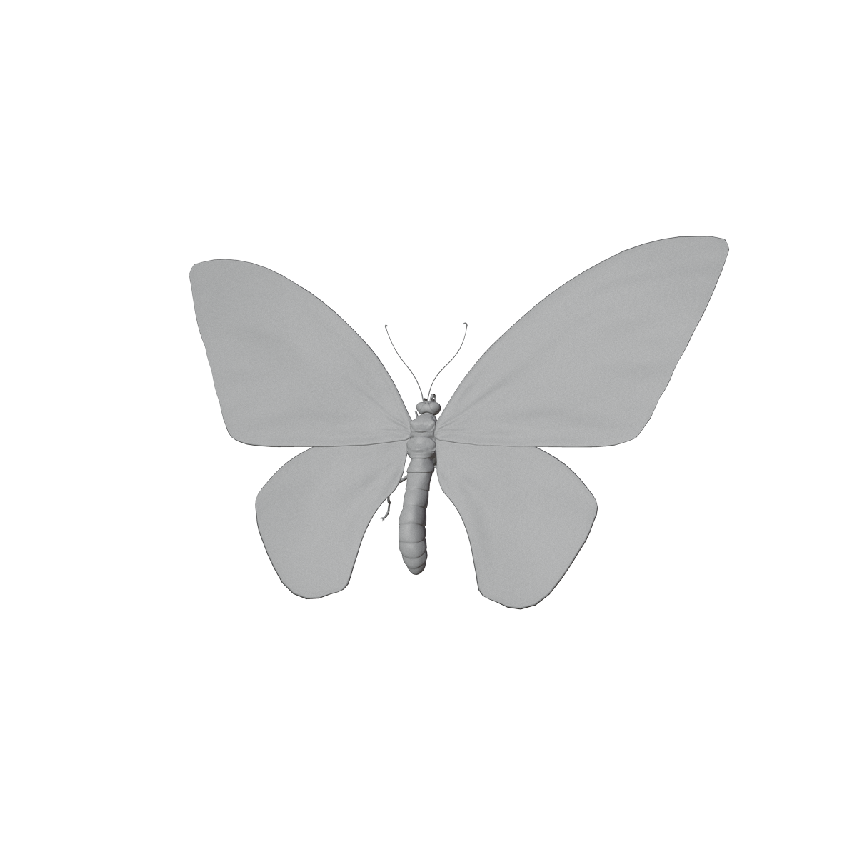 Custom 3D Butterfly for Webby Awards Creative Direction
