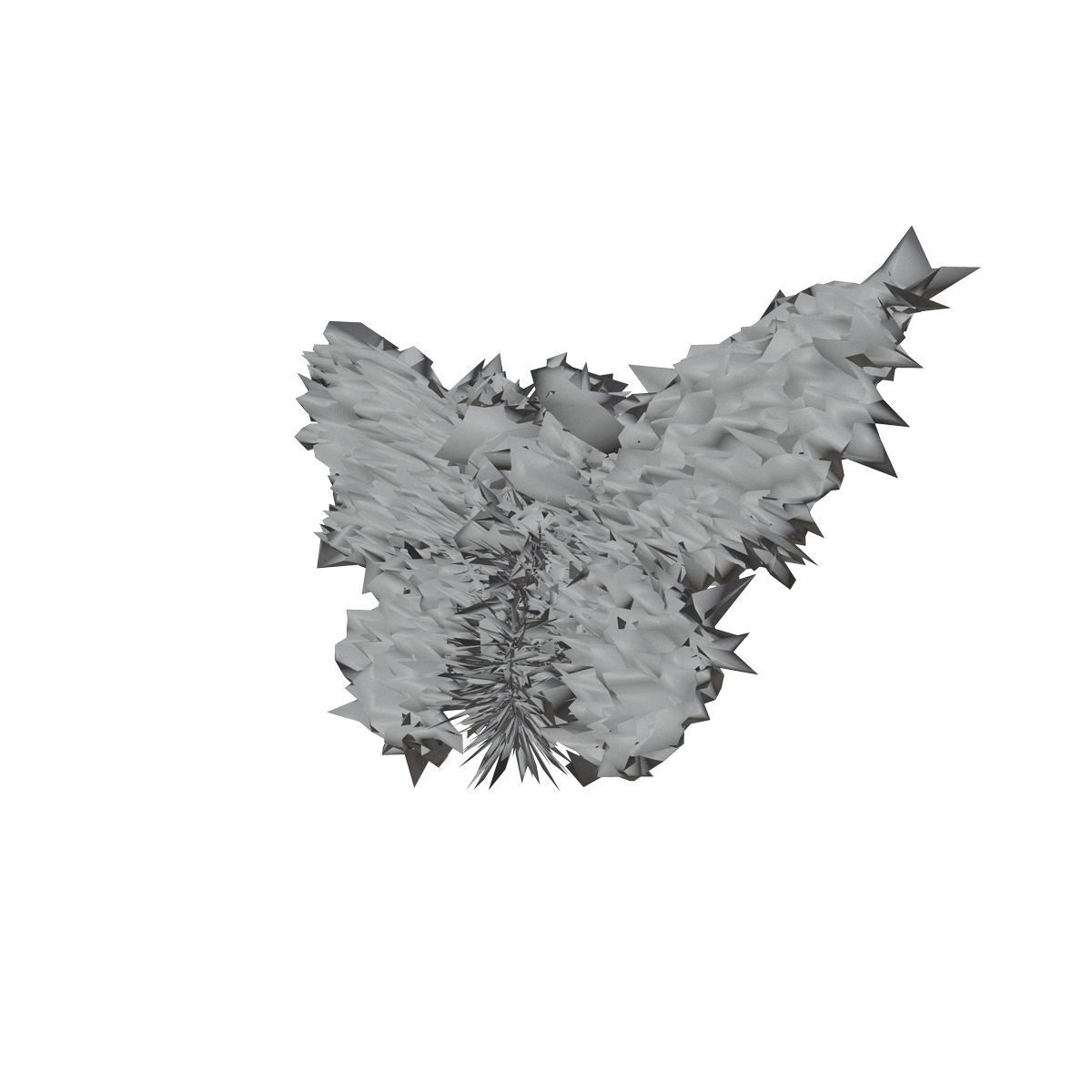 Custom 3D Exploded Butterfly for Webby Awards Creative Direction