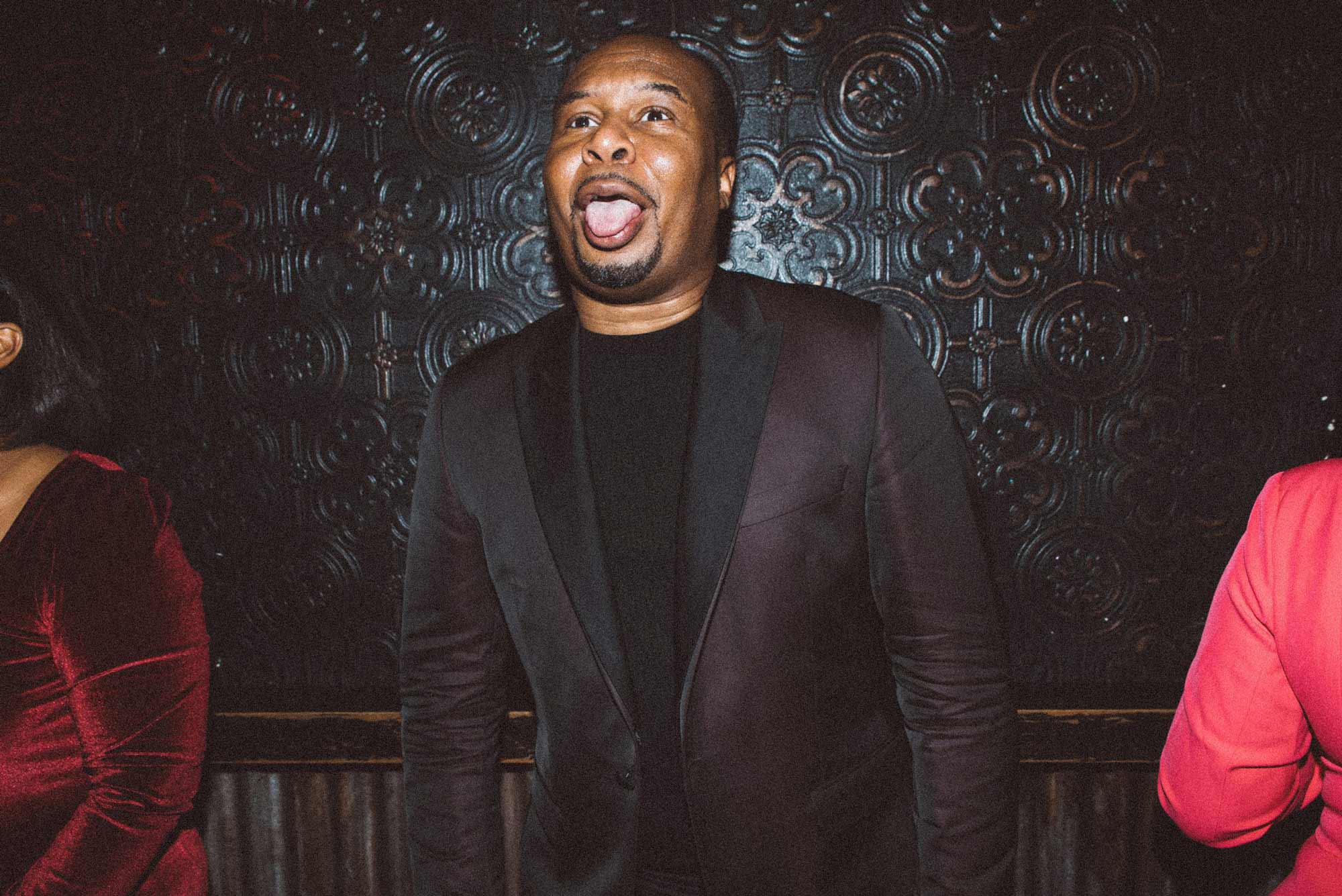 Webby Awards Red Carpet with Roy Wood Junior Creative Direction Flash Photo